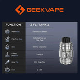 GeekVape Tanks GEEKVAPE Z Fli 2 Tank